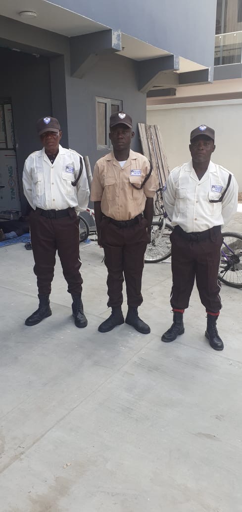 Event security team in action
